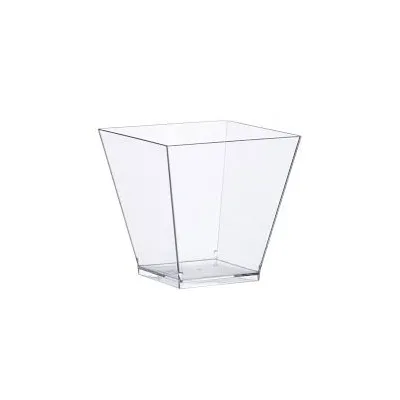 Vidrio de plástico transparente tamaño 120 ML/160 ML, Contenido 100