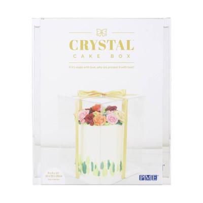 Crystal PME Cake Box 20cm - Perfect for Your Creations