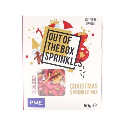 PME Sprinkle Mix Christmas: Magia navideña en 60g