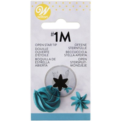 Open Star Tip 1M for Stunning Cake Decorations